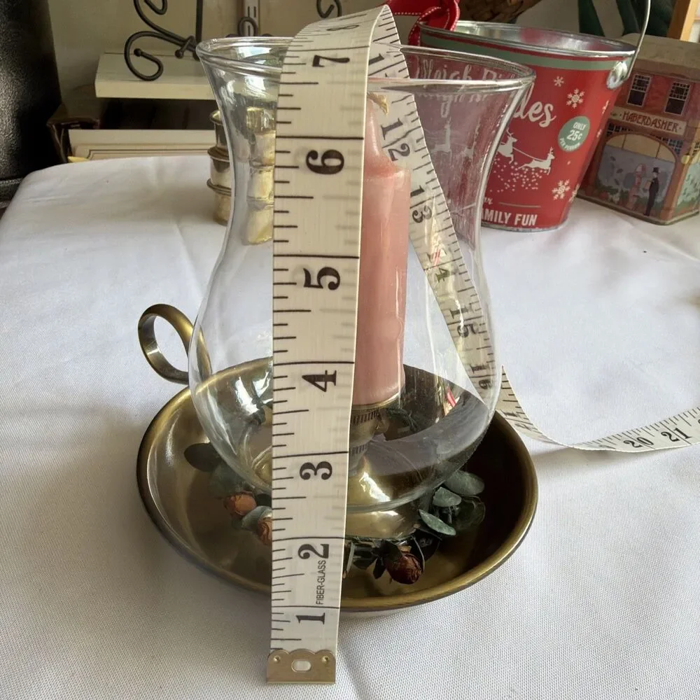 Vintage Brass Taper Candle Holder - Elegant Pillar Stand - Classic Home Decor